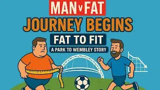 Man v Fat journey begins! Fat to Fit - A Park to Wembley story