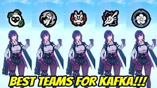 5 Variations of Best Kafka Teams! v.1.6⚡| Honkai: Star Rail