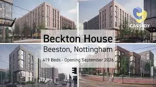 Beckton House, Nottingham | Building the Future of Student Living | Cassidy Group