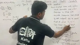 Numerical 02: Based on Composite Section || MSBTE Diploma || SOM || BE || B-TECH || stress strain 