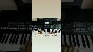 Demo PSR SX600 Piano/string Pad#louvorea #gospelmusic #m&uacute;sica