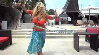 Birthday Hooping at Beach Republic Thailand and hooping of course...
