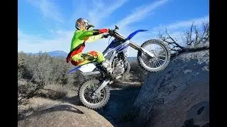 Riding on the edge!