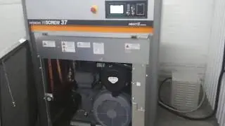 Винтовой компрессор Hitachi. Купили и забыли про проблемы с воздухом