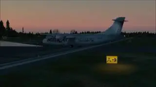 FSX - EFMA - Mariehamn Airport  Test flight