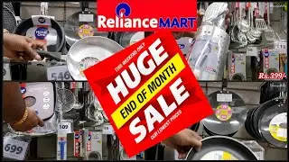 Reliance Smart Latest Stainless Steel Collection Sale ||Reliance Smart Latest Nonstick Cookware Sale