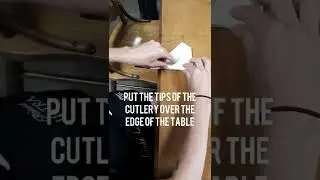 rolling cutlery tutorial/restaurant roll ups