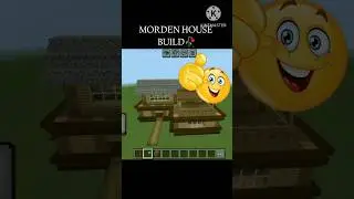 morden house build #minecraft