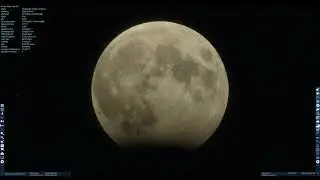 October 28th, 2023, partial lunar eclipse in SpaceEngine