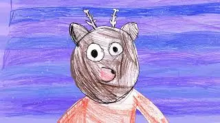 🐱🦌 THE CAT AND THE DEER (Elin Saliji, age 10)