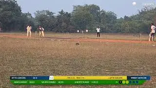 BTTR SENIORS vs BTTR JUNIORS live cricket match | Individual live - Railway Ground Bitragunta Nellor