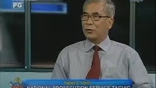 Treating elite cases (National Prosecution Service - Taguig)