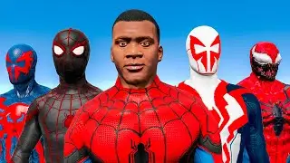 TENTANDO SOBREVIVER COM OS HOMEM ARANHA NO GTA 5