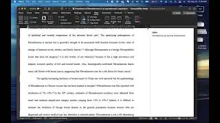 How to use split view in Word