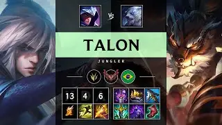 Talon Jungle vs Volibear - BR Grandmaster Patch 25.08