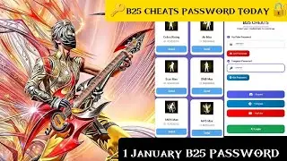🔐TODAY B25 CHEATS PASSWORD💯 |1JANUARY New Secret Code Free Fire EmoteWebsite🤯 #new #today #viral # 