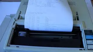 Wipro LX-800 печать из MS-DOS