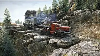 SNOWRUNNER // Groundwork for Hydro Power Plant - Part II - Season 16 Washington