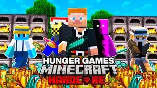100 Players Simulate OP Smelting in Minecraft Hunger Games...