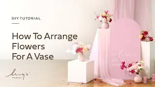 Ling's Moment | DIY Wedding Flower Vase Arrangements