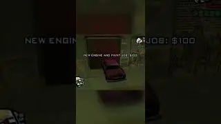 GTA SA Ghost👻 Car ka secret: Paint badla, damage nahi! #gtasanandreas #gta