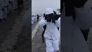 Indian Army snow patrolling 🇮🇳⚔️💀 #indianarmy #power #trending #military #shorts #attitude #yt