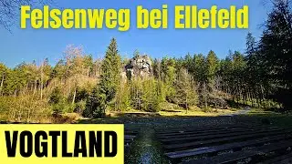 🚶🏽&zwj;♂️Zwischen Roter und Wei&szlig;er G&ouml;ltzsch bei Ellefeld - Felsenweg Nr. 5