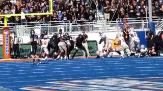 Jay Ajayi 4 yard touchdown run Boise State vs UNLV 10 20 2012 068