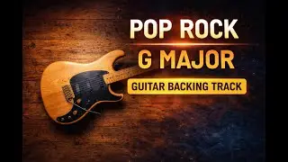 Calm Pop Rock Guitar Backing Track in G | Emotional & Melodic