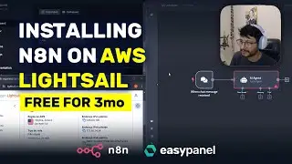 Бесплатная настройка n8n: объяснение установки Easypanel на AWS Lightsail