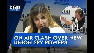 ‘Tell the truth’ | On air clash over new union spy powers