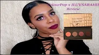 Purple Haze: ColourPop x IluvSarahii Review
