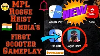 MPL Rogue Heist: 🇮🇳 India's 1st shooter Game. First Gameplay.