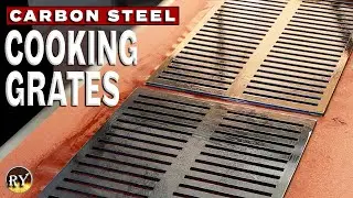 Seasoning New Custom Carbon Steel Cooking Grates