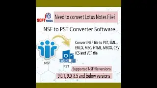 NSF to PST Converter