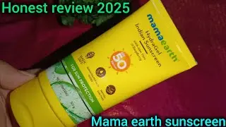Mamaearth Sunscreen with Aloe Vera and Raspberry. This sunscreen claims to offer SPF 50 protection
