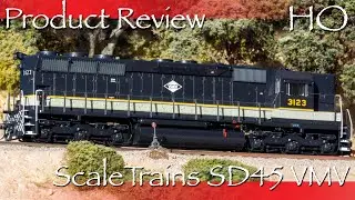 Product Review ScaleTrains HO High Hood SD45 VMV (ex Southern)
