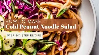 Cold Peanut Noodle Salad