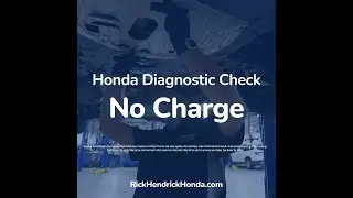 Schedule Honda Service Now at Rick Hendrick Honda
