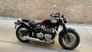 2024 Triumph Bonneville Speedmaster Stealth Edition walkaround
