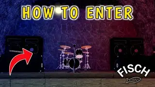 How To Go To Underground Music Venue In Fisch | Roblox