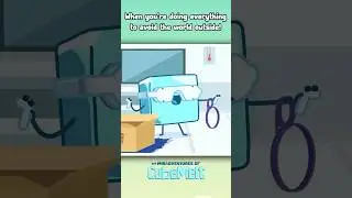 When You're Doing Everything To Avoid The Outside World #shorts #cubemelt #cartoon #funny #memes