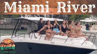 The Miami River boaters are already preparing for summer, party people // Island flow boats