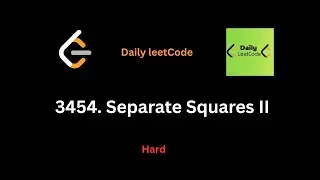 3454. Separate Squares II