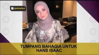 Neelofa tumpang bahagia untuk hans Isaac
