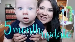 5 MONTH OLD BABY UPDATE | & pregnant 5 months postpartum