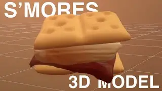 S&rsquo;mores 3D Modeling Time-Lapse (Nomad Sculpt)
