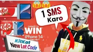 How do get free iPhone free by KitKat || KITKAT offer free iPhone #free #kitkat #nestle