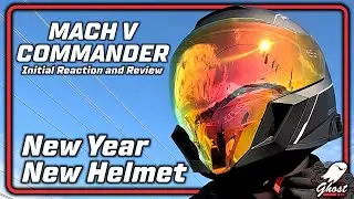 509 MACH V COMMANDER Helmet w/ Cardo PackTalk Unit | Ride, Reaction, Review!