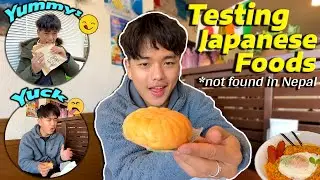 I Almost Puke !! 🤢 || Testing Japanese Foods 🤩 *not found in nepal (i guess) || Abishek Gurung